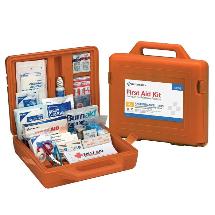 First Aid Only Compact Portable Weatherproof Type III First Aid Kit 90699-001 First Aid Only Compact Portable Weatherproof Type III First Aid Kit 90699-001